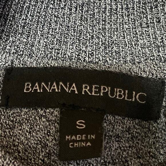 Banana Republic Women's Gray Knit Sleeveless High Neck Sweater Vest Tank Top S - Picture 3 of 4